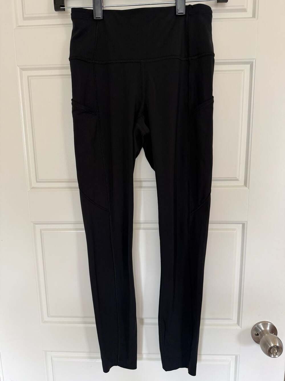 Lululemon Fast and Free High-Rise Pocket Tight 25" Leggings Black Size 6